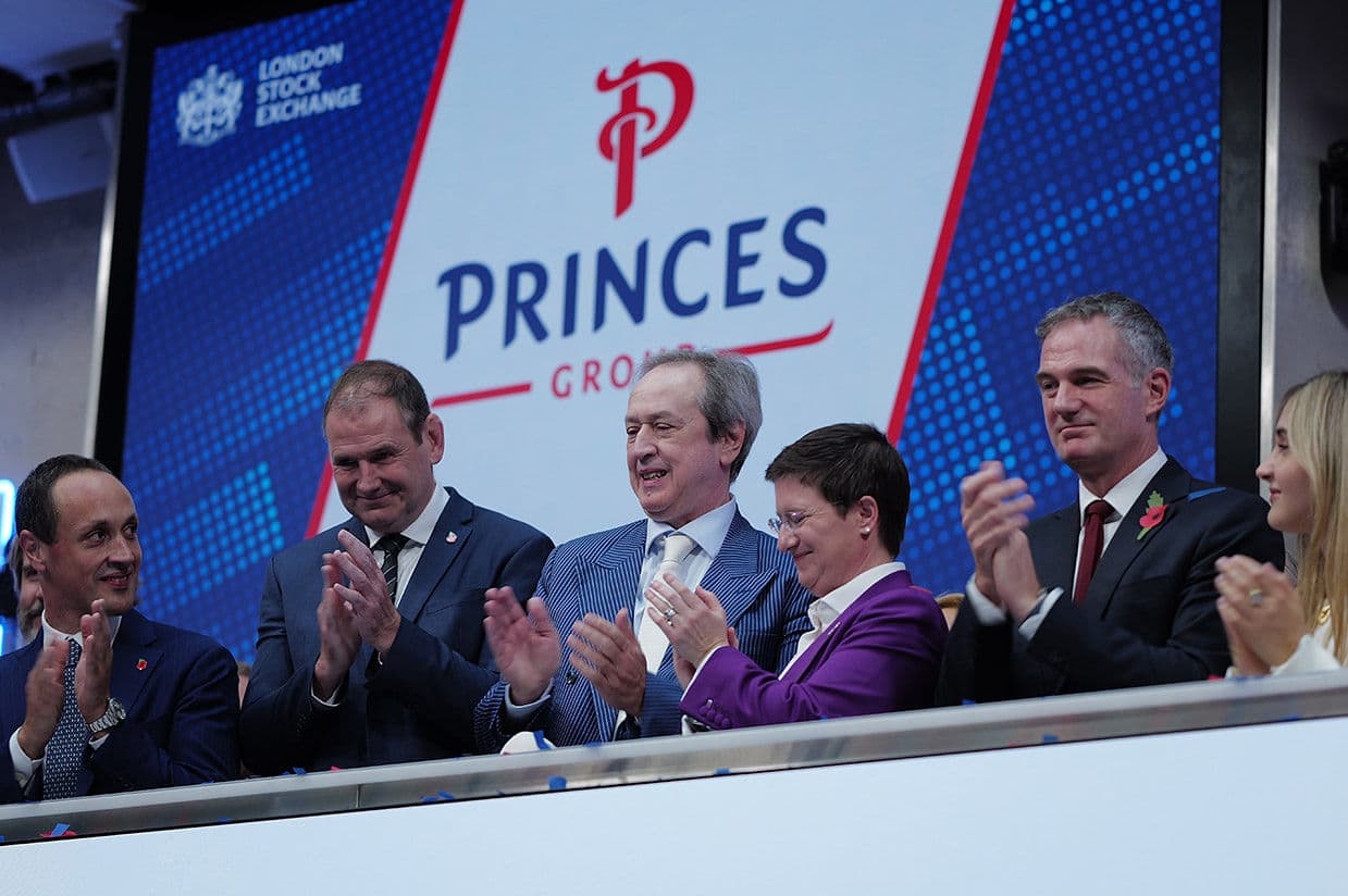 Un nuovo importante traguardo: Princes Group plc si quota sul London Stock Exchange